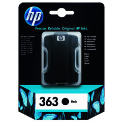 HP 363 Inkjet Cartridge, Black, C8721EE